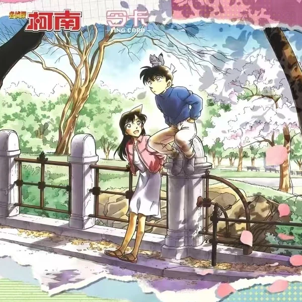 【令卡】令卡冰箱贴第二弹《春日微光》名侦探柯南收藏卡牌（默认代拆）