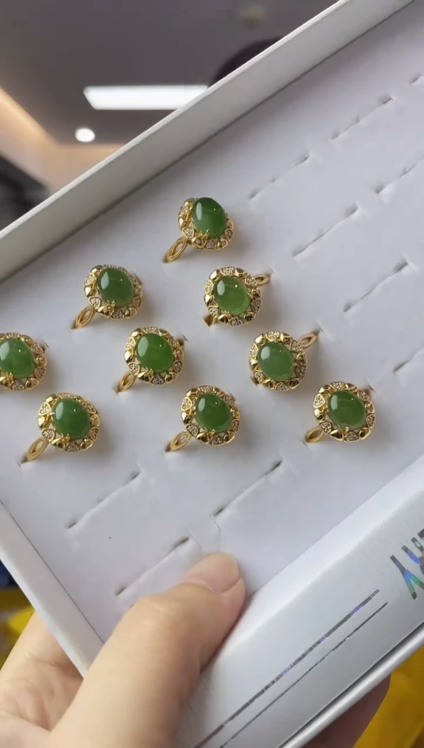 【闪购商品】和田玉·银S925镶嵌多样性一件发货