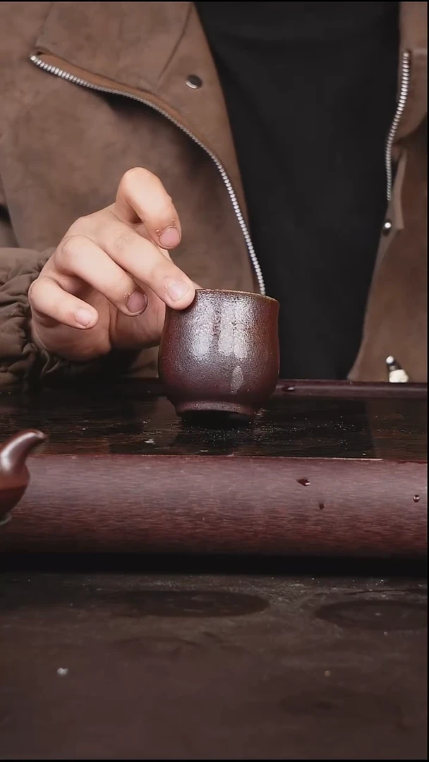 茶壶紫砂柴烧 杯