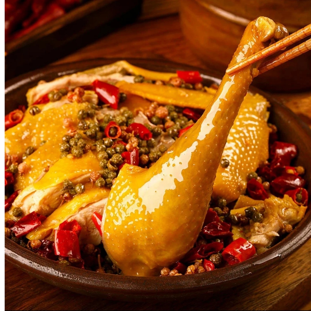 【肖云哥】河南特产手撕（麻椒鸡/盐焗鸡）整只真空熟食开袋即食750g