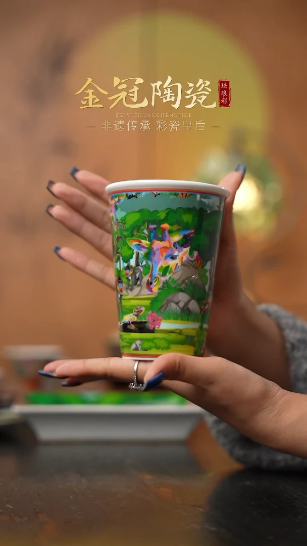 陶瓷兰博基尼联名【可乐杯】礼盒包装