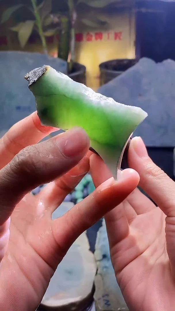 未镶嵌挂件翡翠小雨209