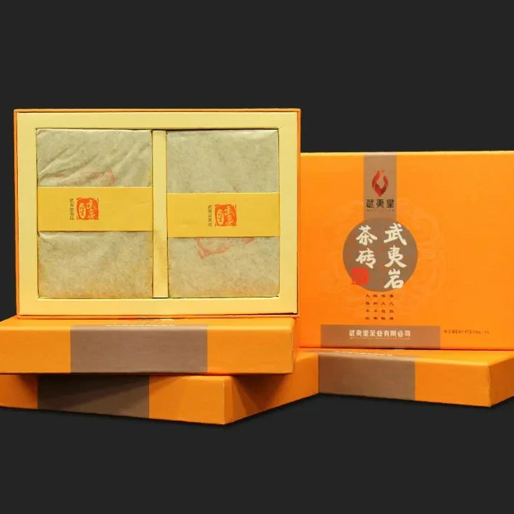 2012年 武夷星 老岩茶砖 100g/砖 2砖/盒 乌龙茶