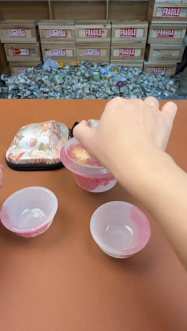 旅行有些茶具有瑕疵介意勿拍，直播样品清活都是孤品亏本卖