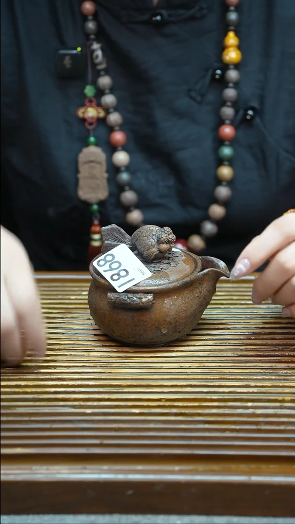 万古烧粗陶手工茶具