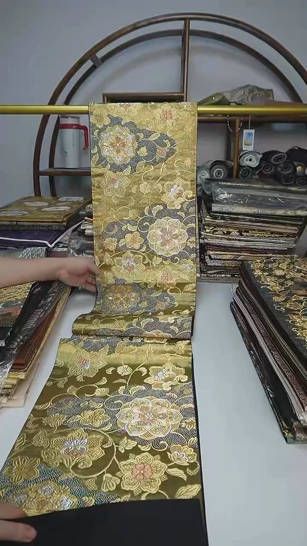 织绣58西阵织六通宝相花