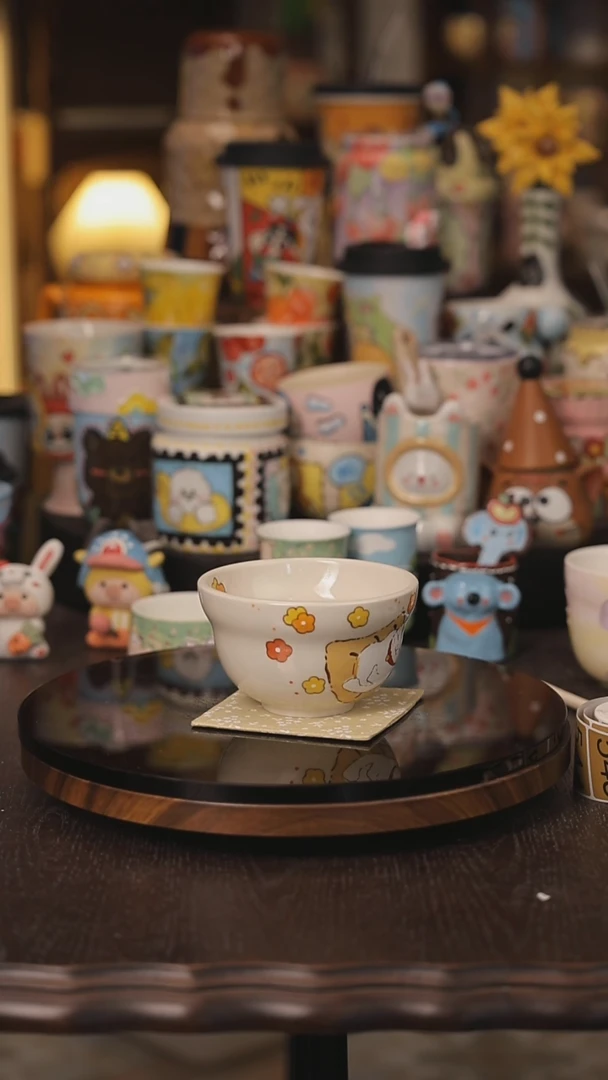 景德镇釉下彩绘设计师款式陶瓷