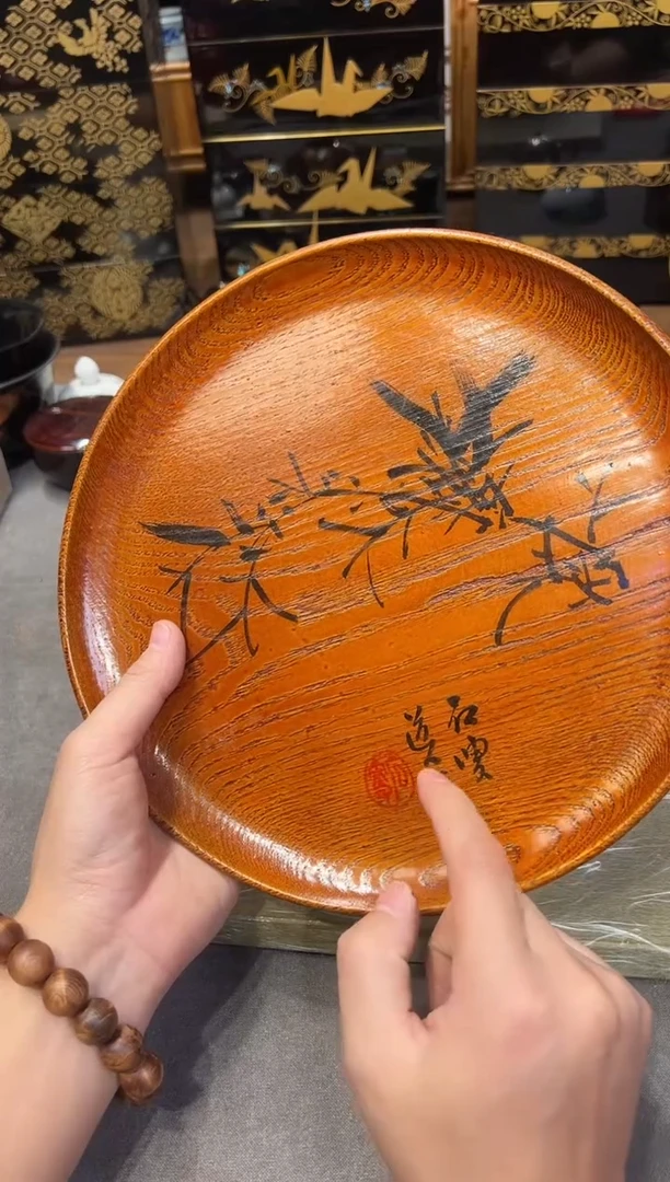 茶盘 （作家器）大漆漆器大漆漆器