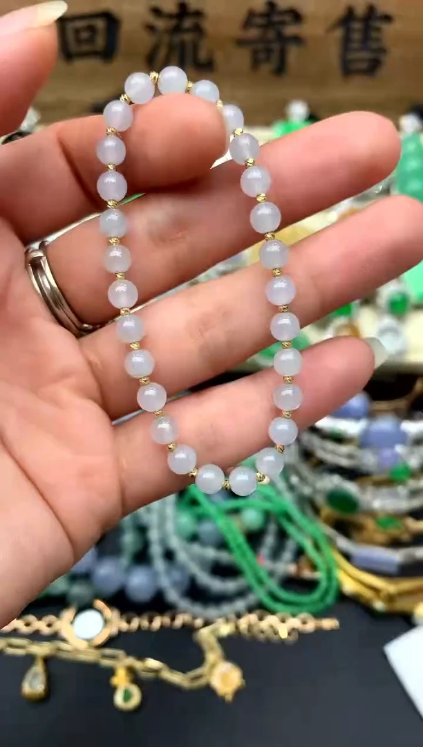 【闪购商品】翡翠手串未镶嵌52-中国好珍宝