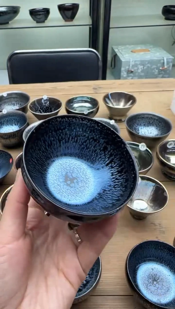 【闪购商品】茶盏13非遗名家范大富老师达系油滴
