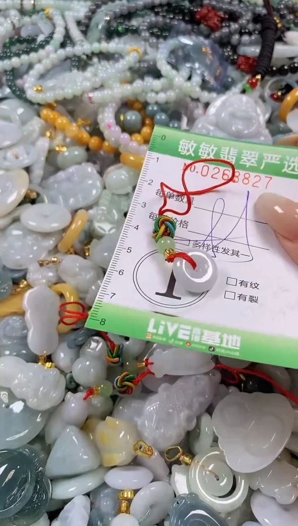 翡翠未镶嵌颈饰闪购0268827多样性发其一