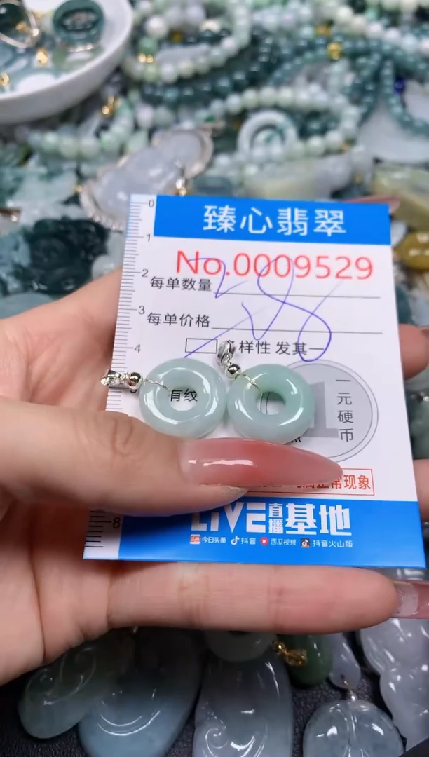【闪购商品】翡翠颈饰未镶嵌含绳0009529