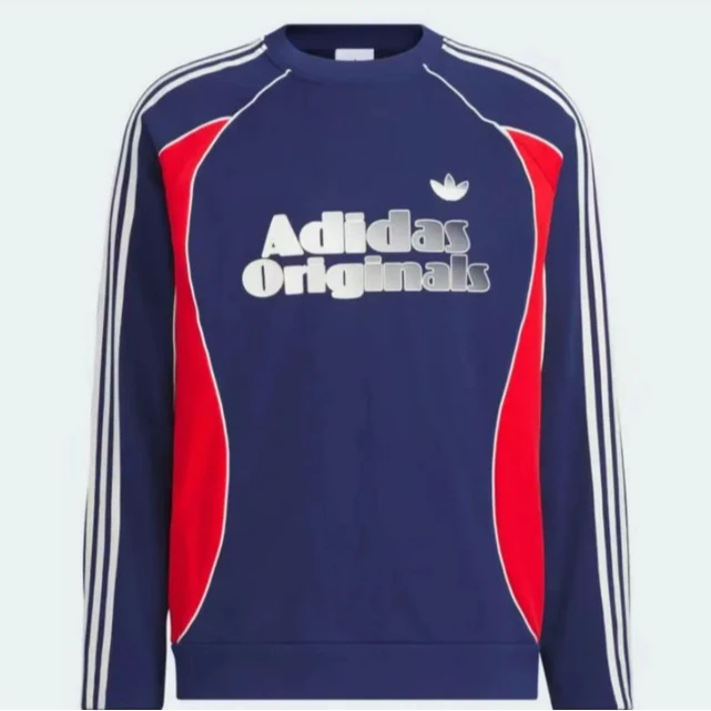 【滔搏联动】Adidas阿迪三叶草25年新款秀场款赛车服加厚卫衣JN3793