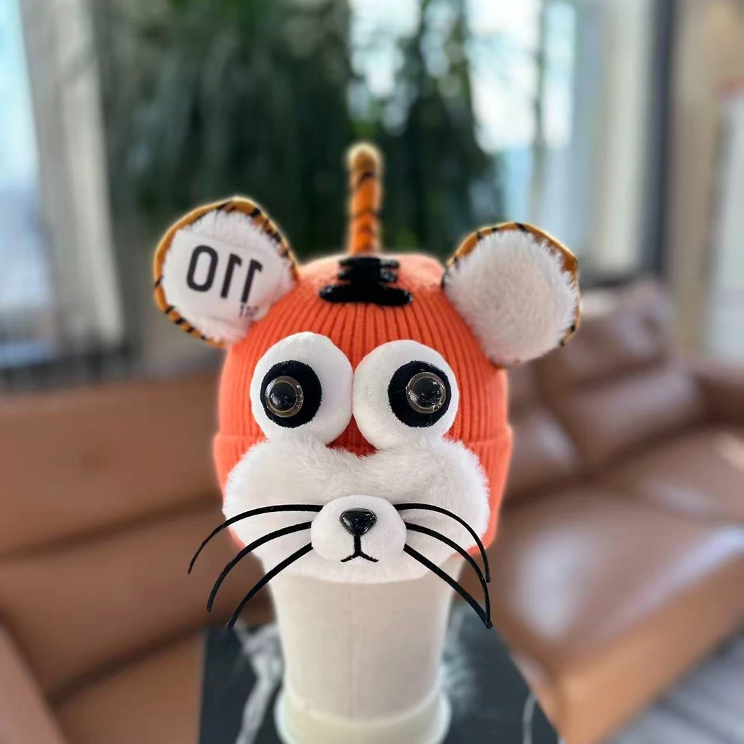 （2号链接101-200）冬季原创卡通帽子动漫版（非手缝）