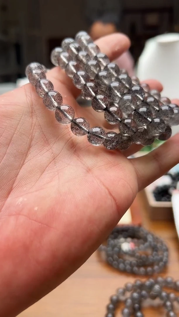 未镶嵌手链水晶黑草莓晶 卡9+ 多样性发一