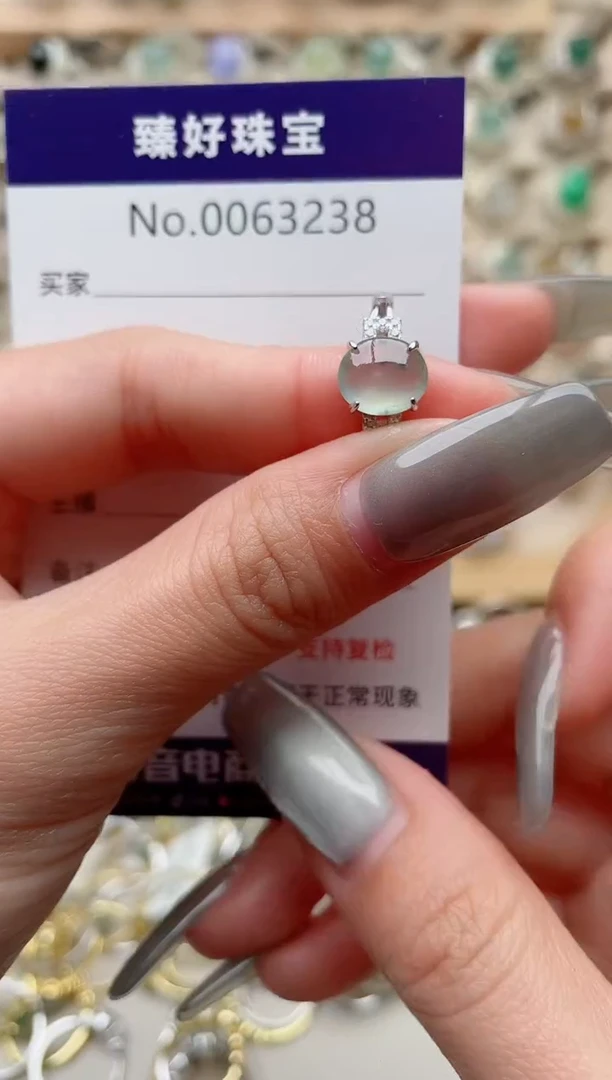 【闪购商品】翡翠戒指银S925镶嵌·