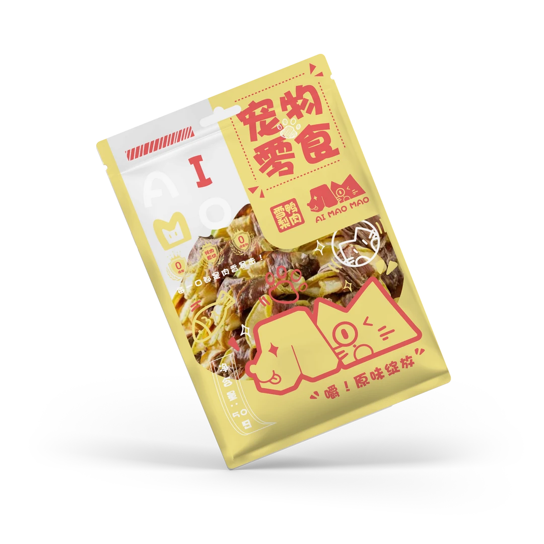 艾毛毛鸭肉雪梨猫咪零食鲜鸭配清甜雪梨，低温慢烘锁双鲜，清热解馋