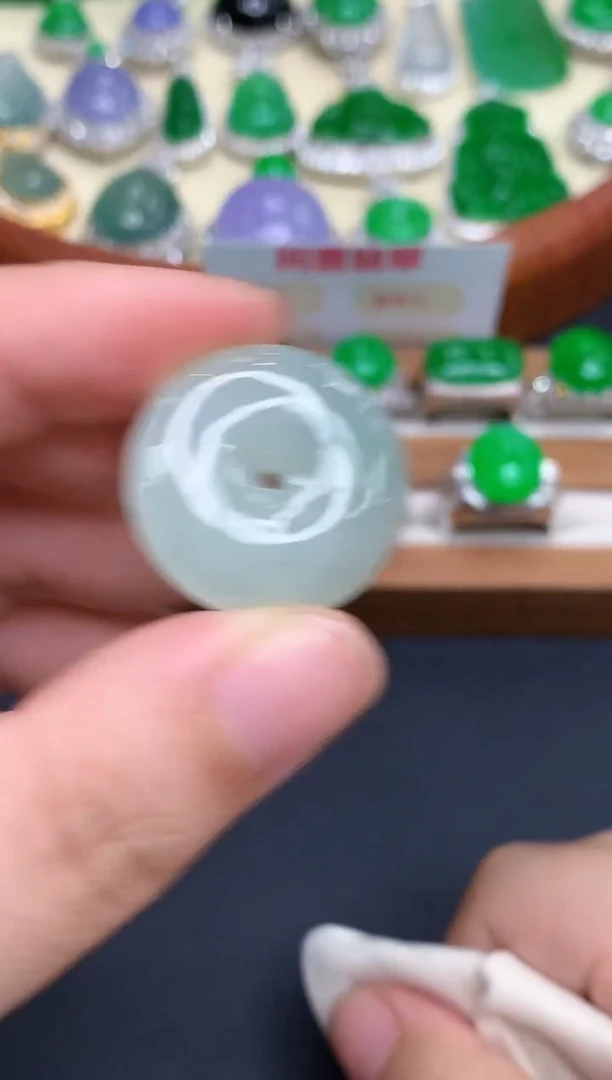 颈饰未镶嵌翡翠341-中国好珍宝