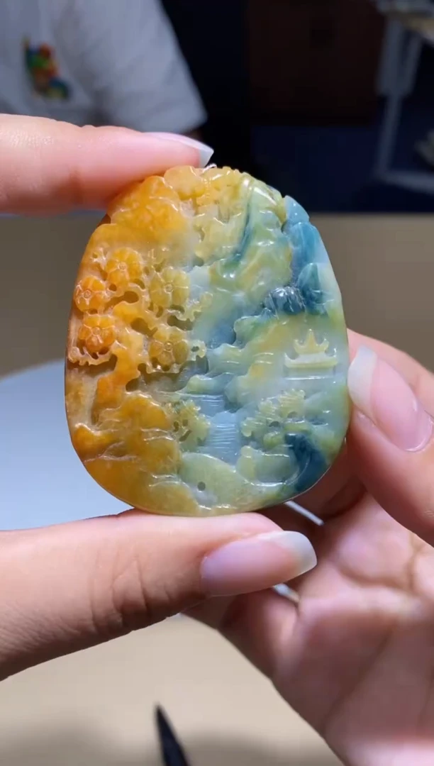 未镶嵌定制翡翠挂件