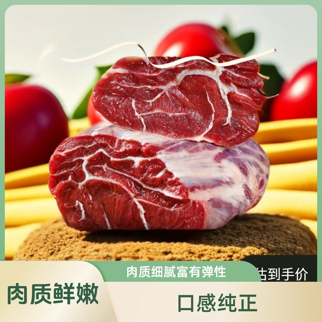 燕城严选精品【牛腱子肉】牛前腱后腱新鲜现切原切散养红烧煎烤炖卤牛肉