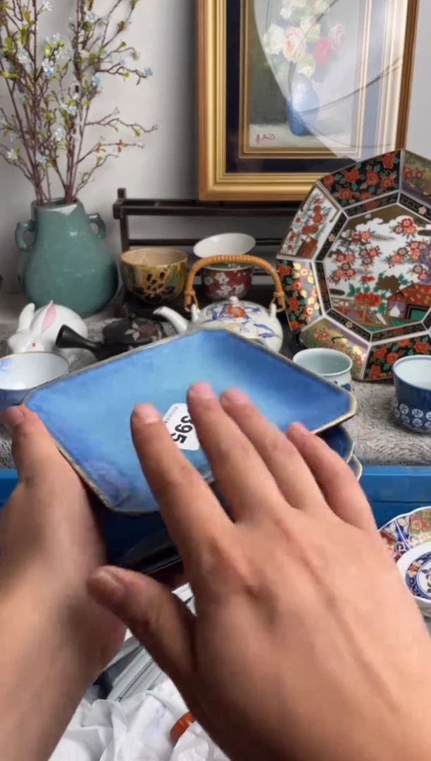 瓷片熊***白395-V-