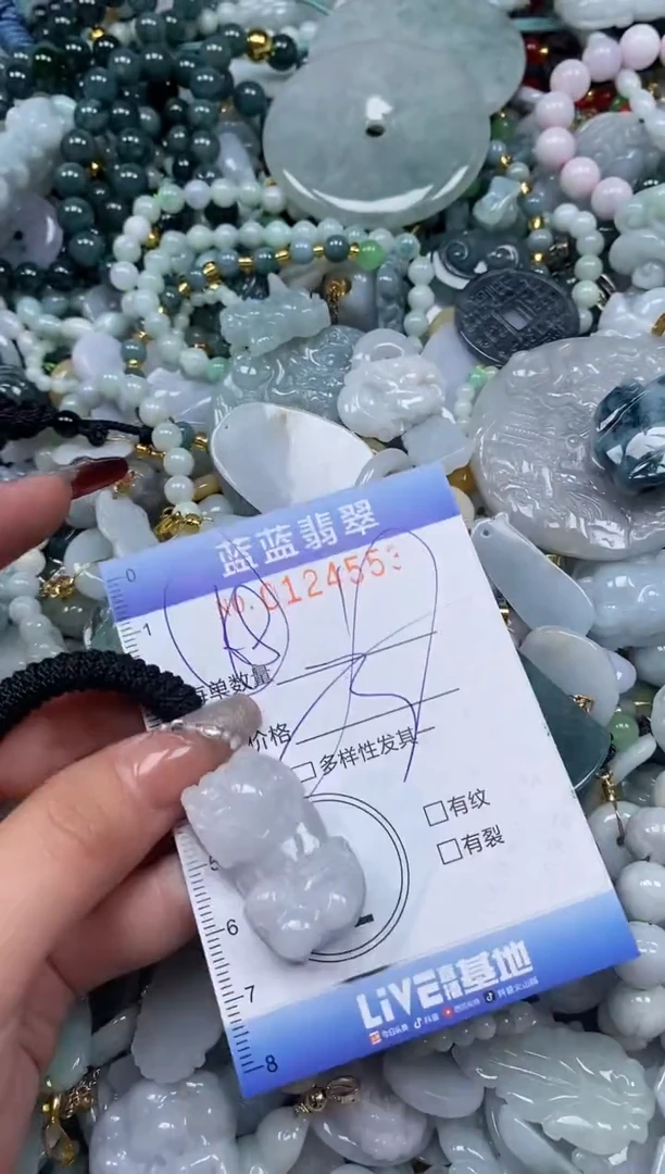 【闪购商品】翡翠颈饰未镶嵌闪购0124553多样性发其一