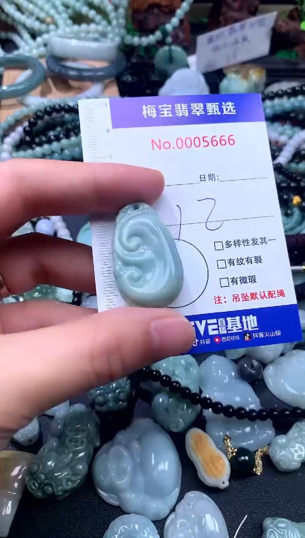 颈饰未镶嵌翡翠翡翠A货 多样性发其一