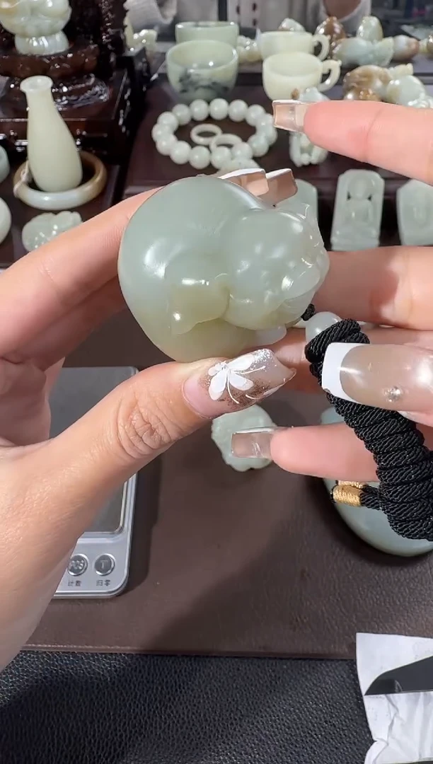 吊坠(不含链)未镶嵌和田玉7