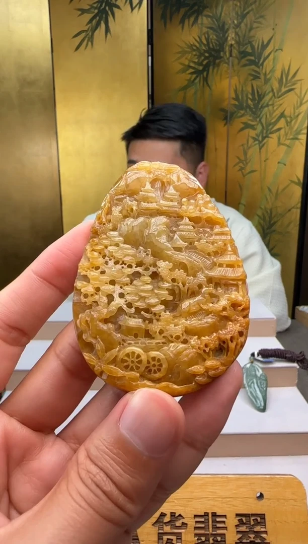 颈饰未镶嵌翡翠XM@@960Q7J05326