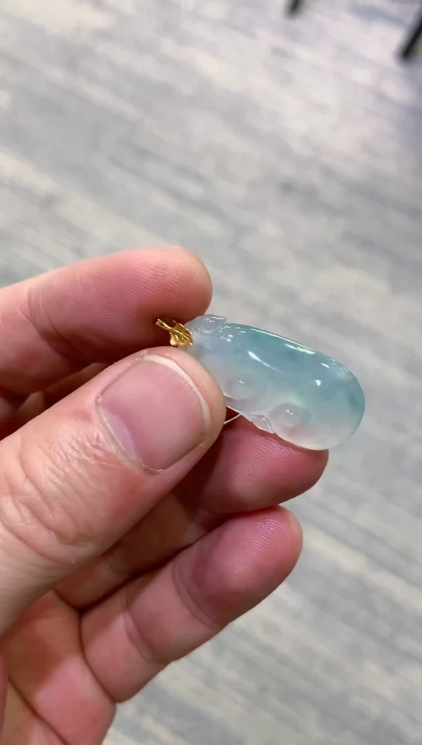 颈饰未镶嵌翡翠天然A货翡翠