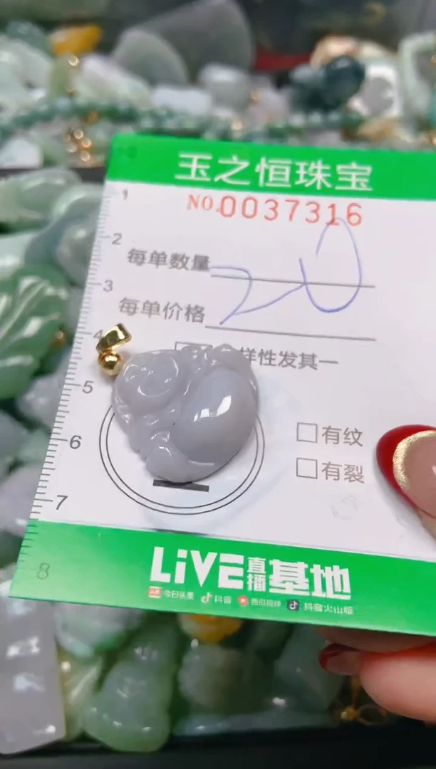 【闪购商品】翡翠颈饰未镶嵌闪购0037316