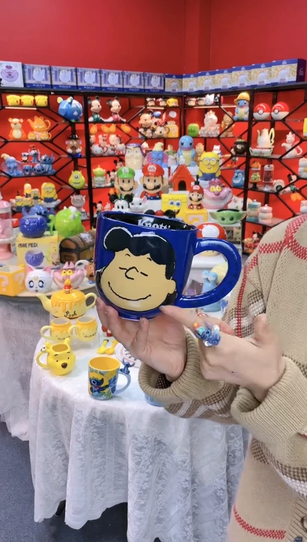 【闪购商品】1@@家用水杯陶瓷杯子