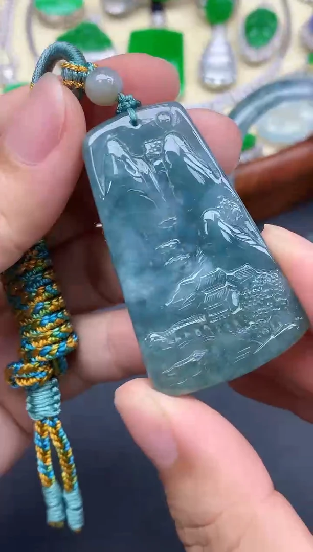 颈饰未镶嵌翡翠36-中国好珍宝