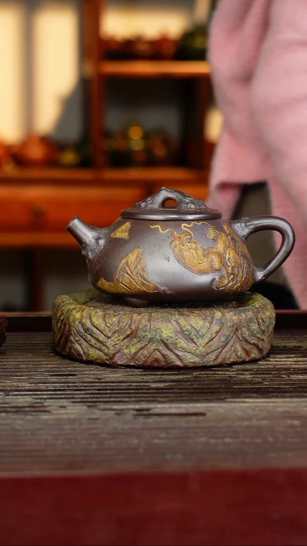 宜兴原矿紫砂壶茶壶宜兴原矿紫砂壶茶壶300C