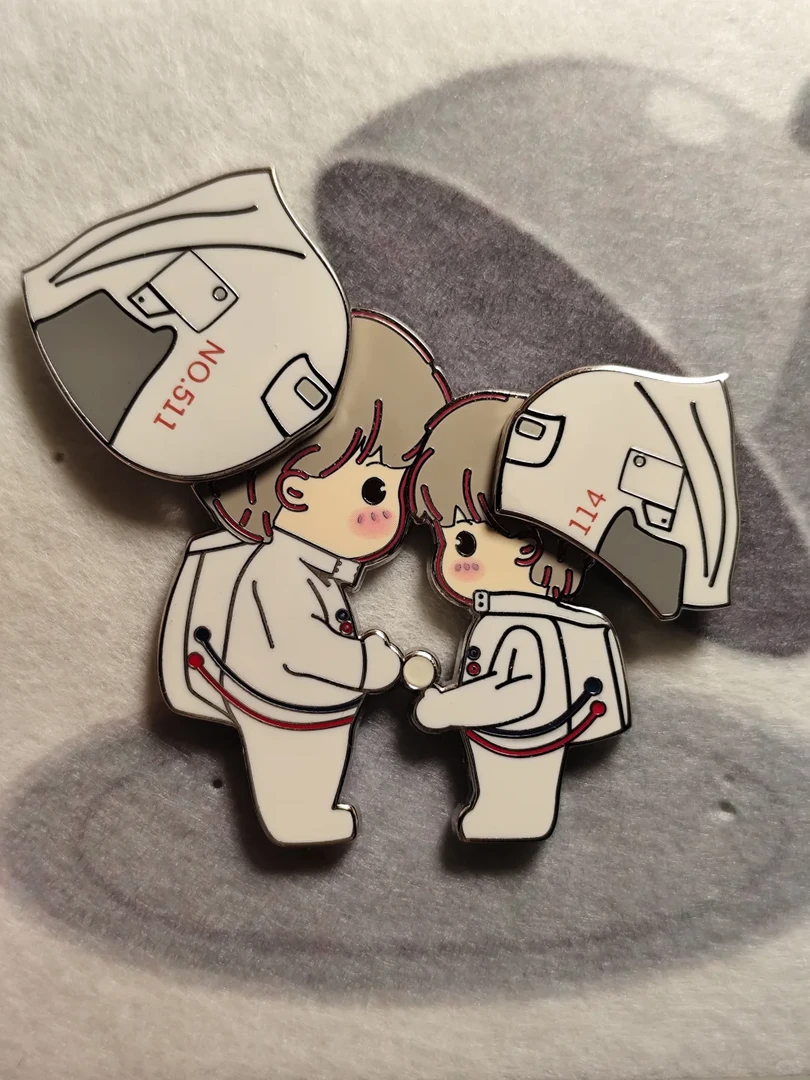 莎头组合孙颖莎王楚钦5114金属冰箱贴高颜值应援磁吸送朋友礼物