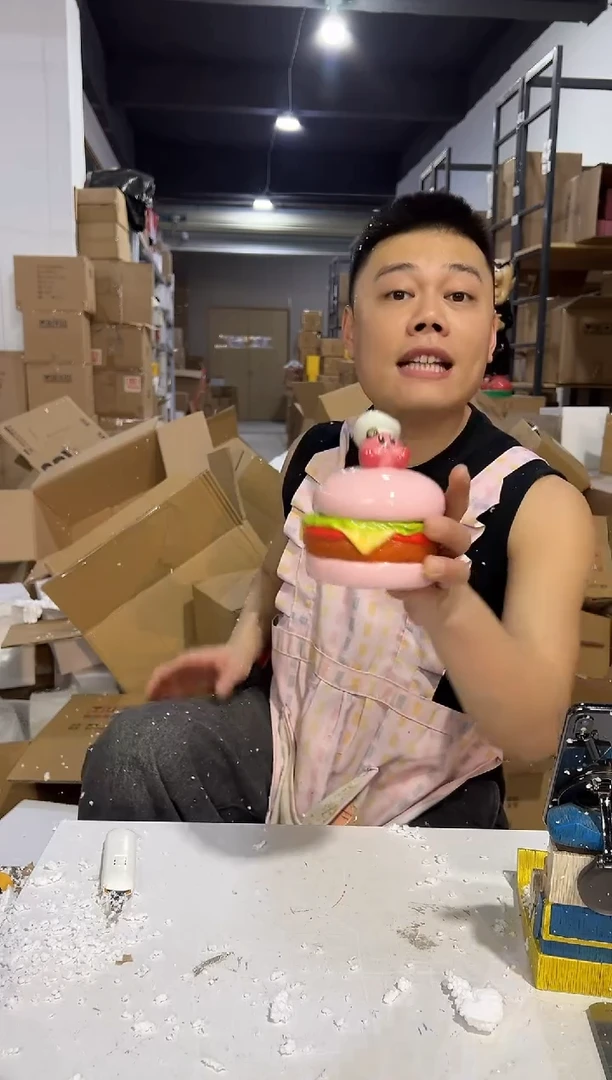 瓷片星之卡比汉堡罐子