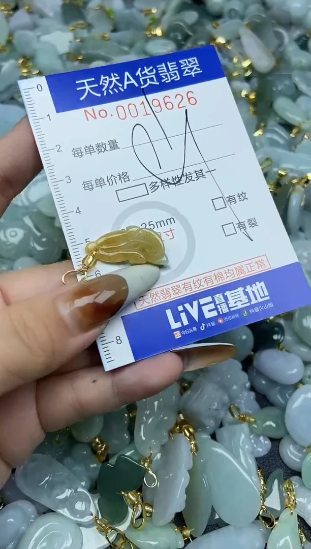 【闪购商品】翡翠颈饰未镶嵌天然A货翡翠