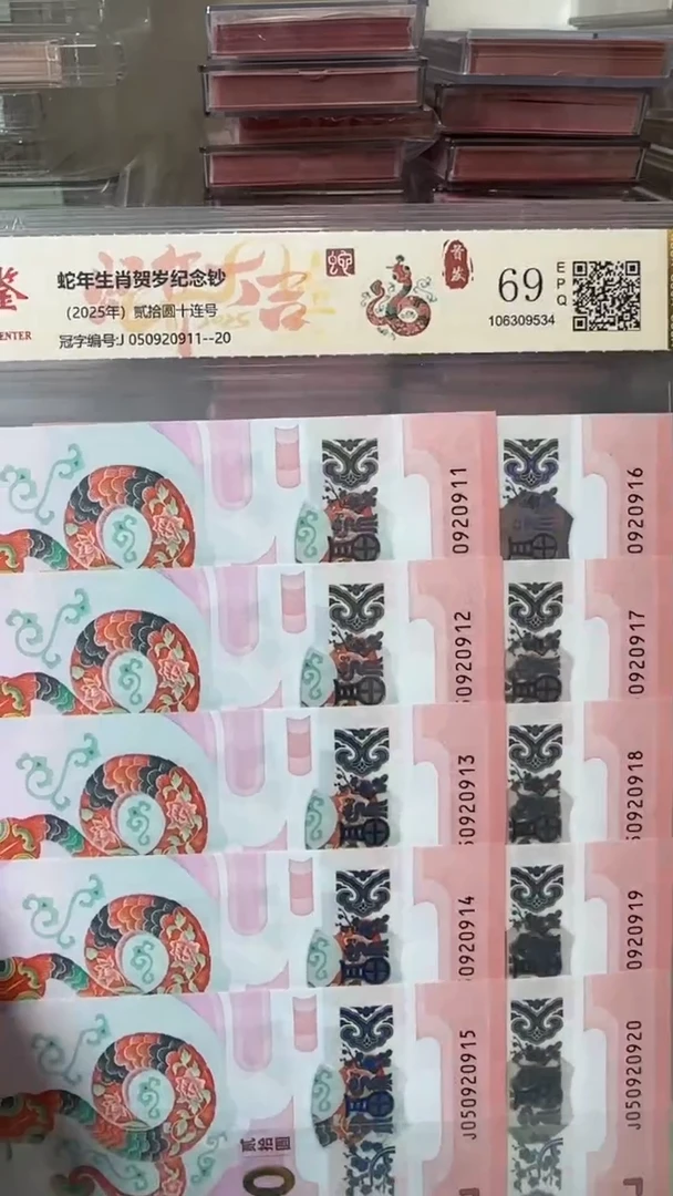 【闪购商品】塑料050920911-蛇钞标十！