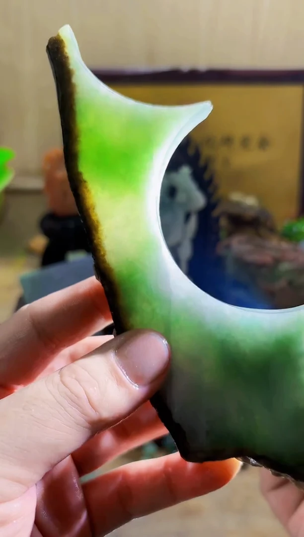 颈饰未镶嵌翡翠A货常星4858