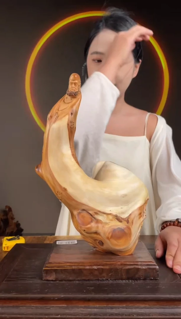 柏木（崖柏）手工摆件,先抢先得! 编号:251