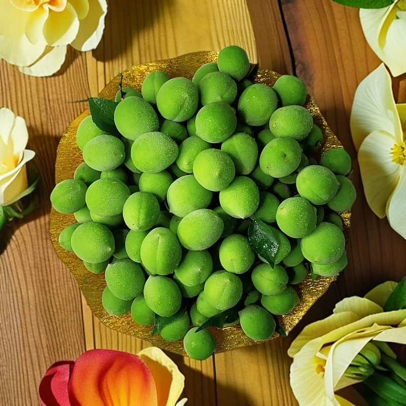 紫弹头小番茄迷彩青竹梅泡酒腌制酸梅粉新鲜水果现摘现发