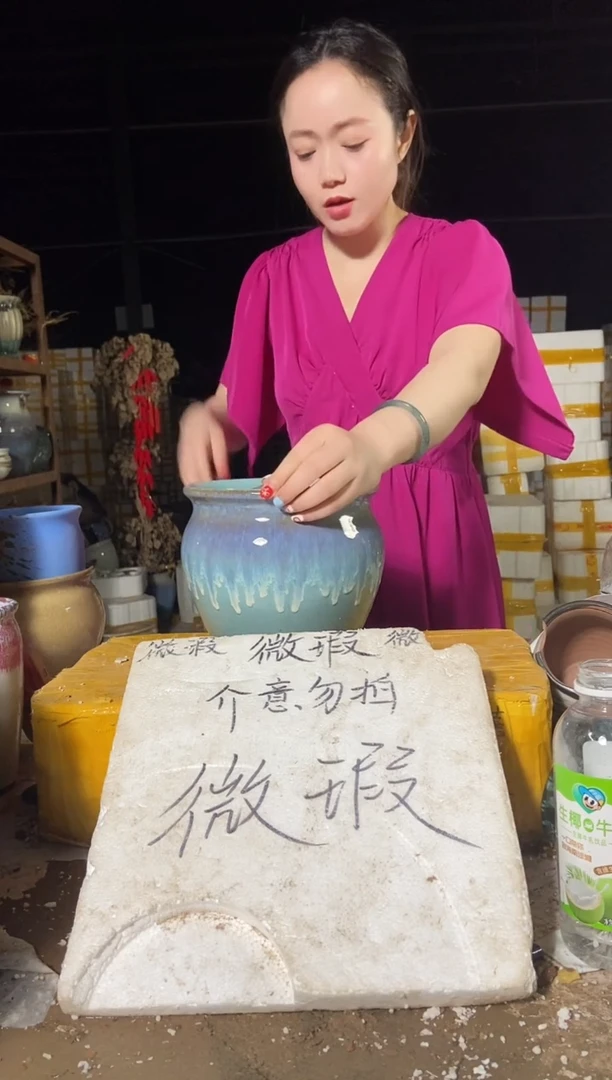 宜兴紫砂花盆20/18