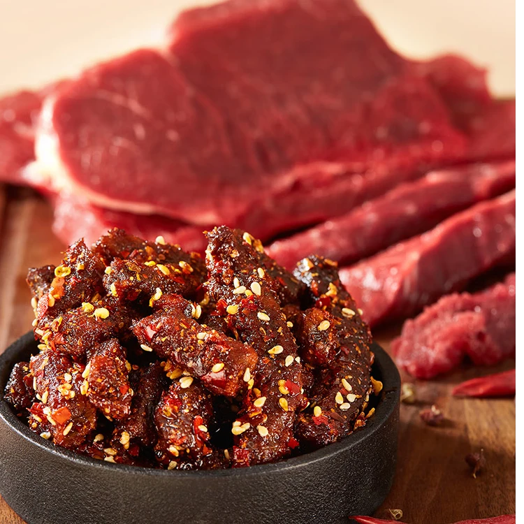 冷吃牛肉四川特产麻辣牛肉网红零食小吃即食解馋香辣