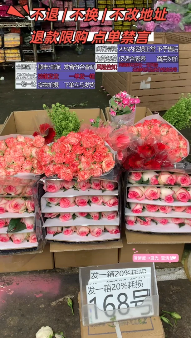 167号♥含20%耗损发一箱