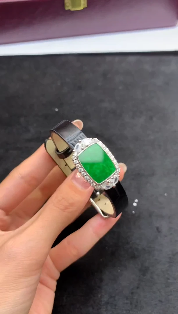 银S925镶嵌手链翡翠7001750/lbh/多样性发/一件