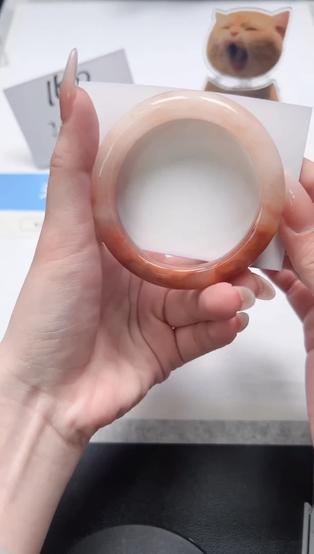 【闪购商品】石英质玉手镯未镶嵌43/桃花53.8