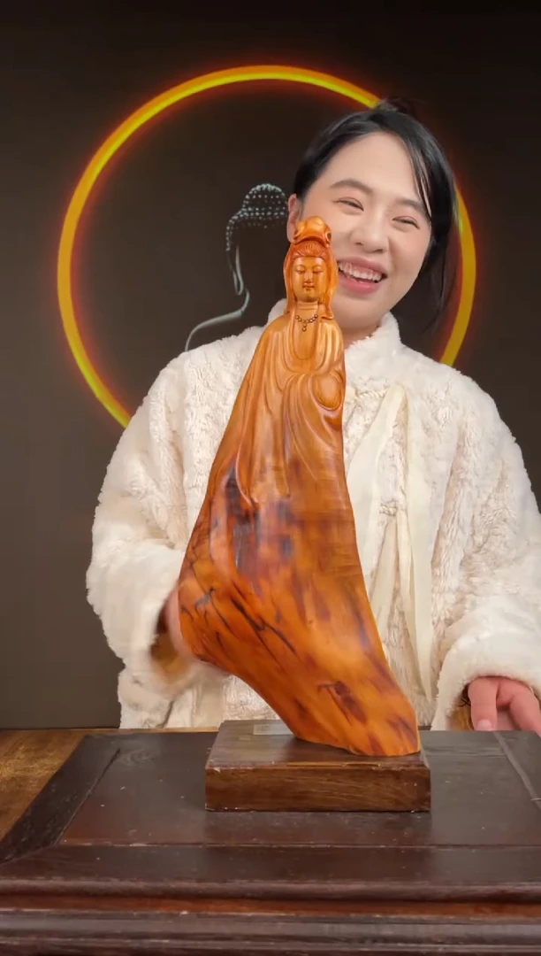 柏木（崖柏）手工摆件,先抢先得! 编号:159