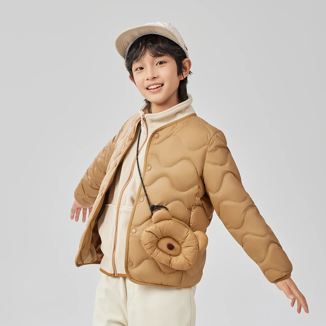 【25年商场同款新品】儿童羽绒服薄款T250135030