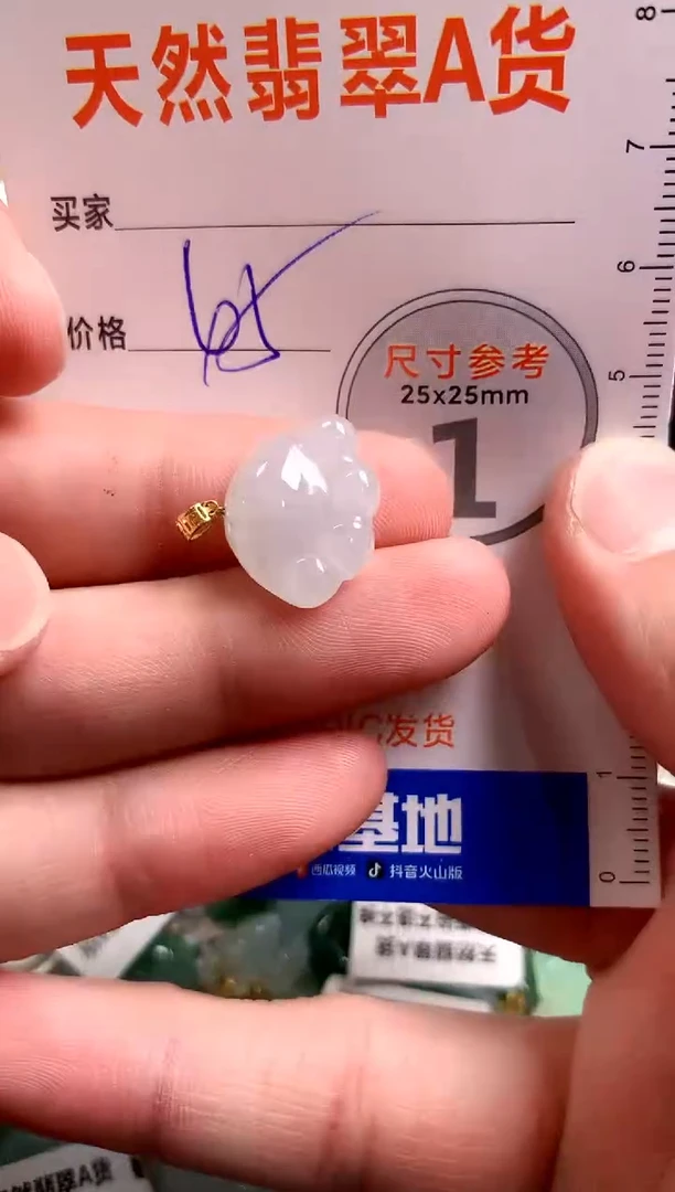 【闪购商品】翡翠颈饰18K金镶嵌14005842