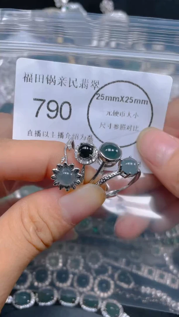 翡翠未镶嵌吊坠(不含链)790